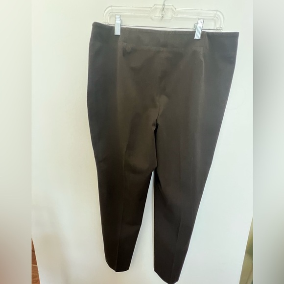 TALBOTS HERITAGE BROWN ANKLE SIZE 14 PETITE PANTS. INSEAM 28” WAIST 17” (34”) - Picture 2 of 7